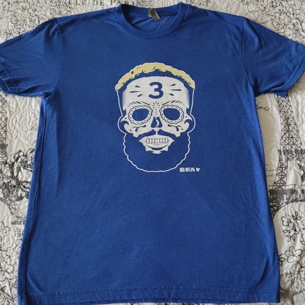 Odell Beckham Jr Sugar Skull Shirt 3 NFLAP